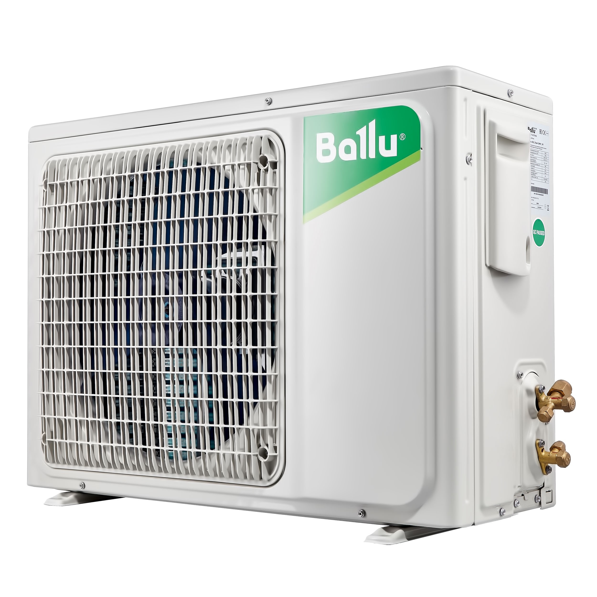 Комплект Ballu Machine BLC_D-18HN1_21Y полупромышленной сплит-системы, канального типа - внешний вид, блок, пульт