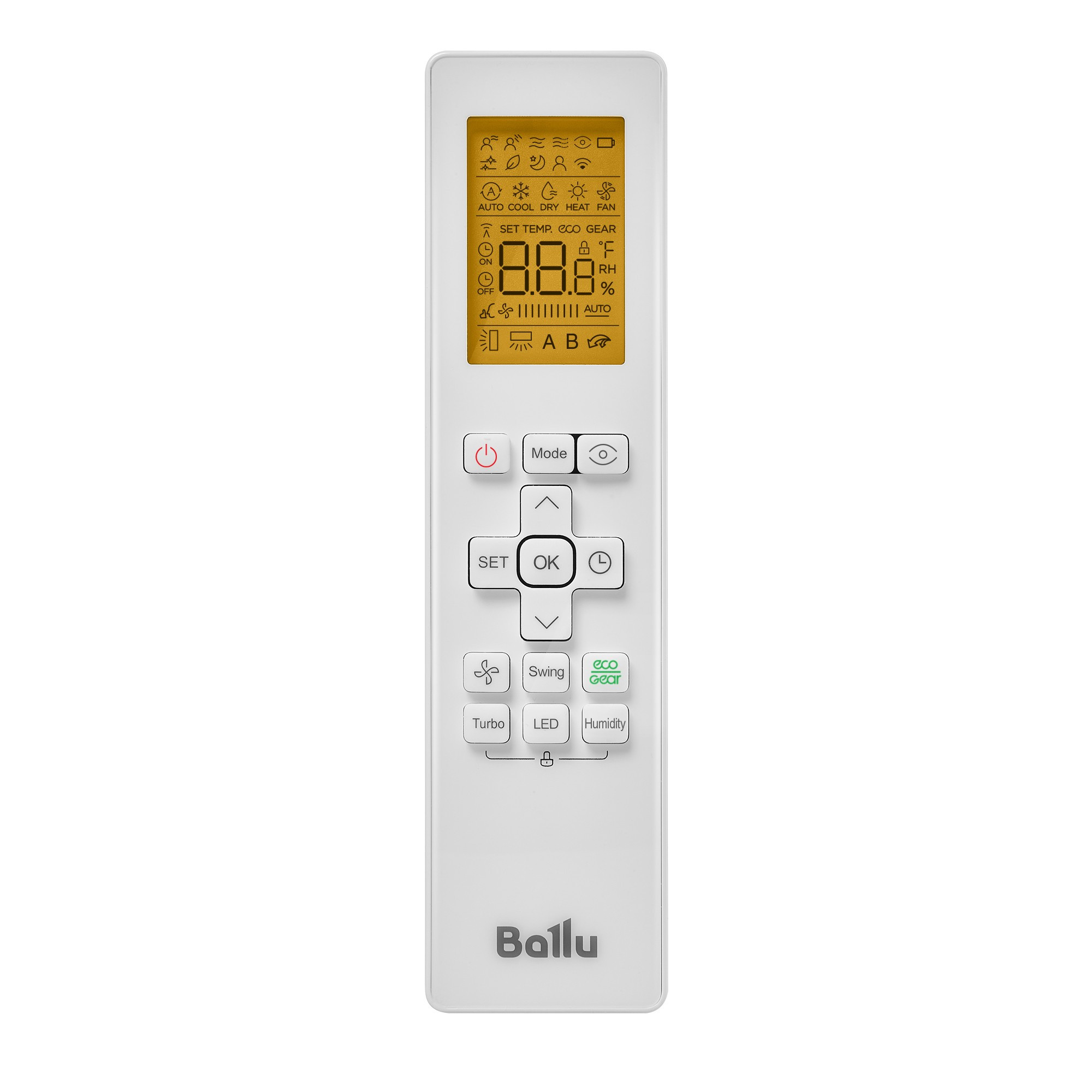 Сплит-система инверторного типа Ballu Ice Peak DC BSPKI-10HN8_V4 комплект - внешний вид, блок, пульт