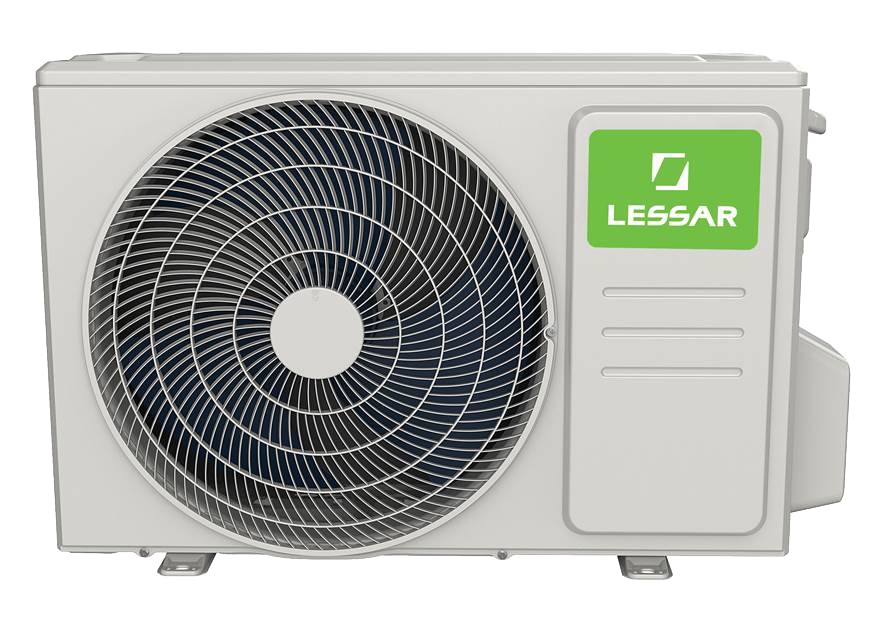 Сплит-система LESSAR LS-H07KFE2/LU-H07KFE2 - внешний вид, блок, пульт