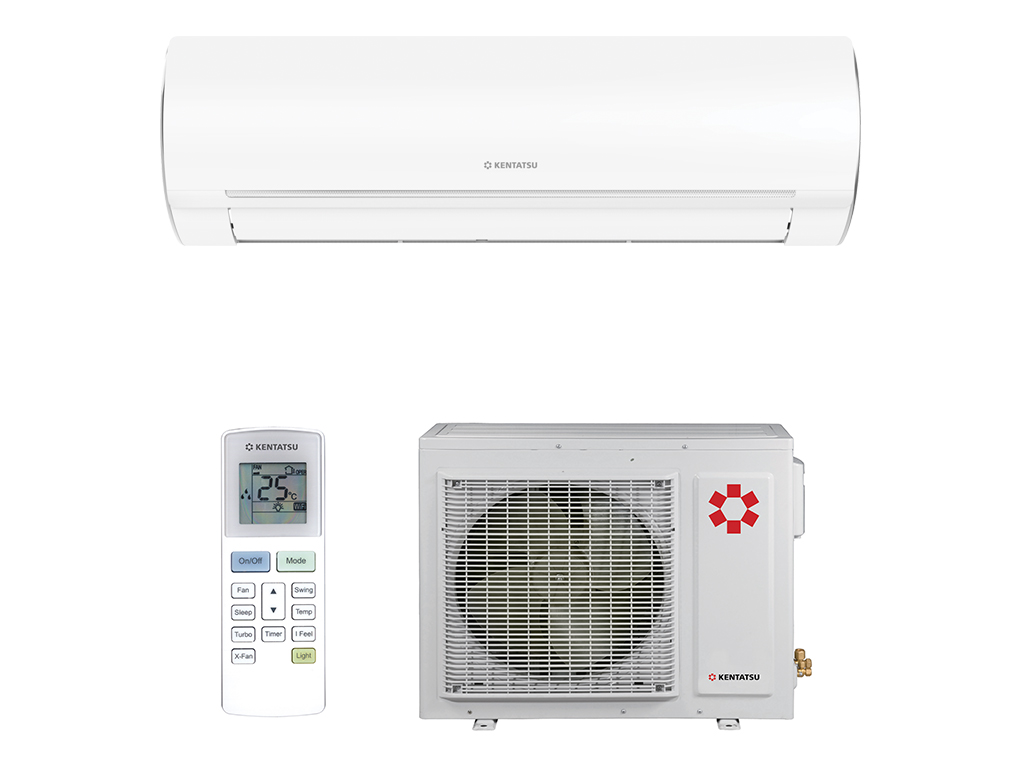 Бытовой кондиционер Kentatsu KSGQ21HFAN1/KSRQ21HFAN1/-40 - внешний вид, блок, пульт