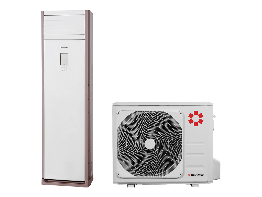 Напольный кондиционер Kentatsu KSFV70XFAN1/KSRT70HFAN1L - внешний вид, блок, пульт