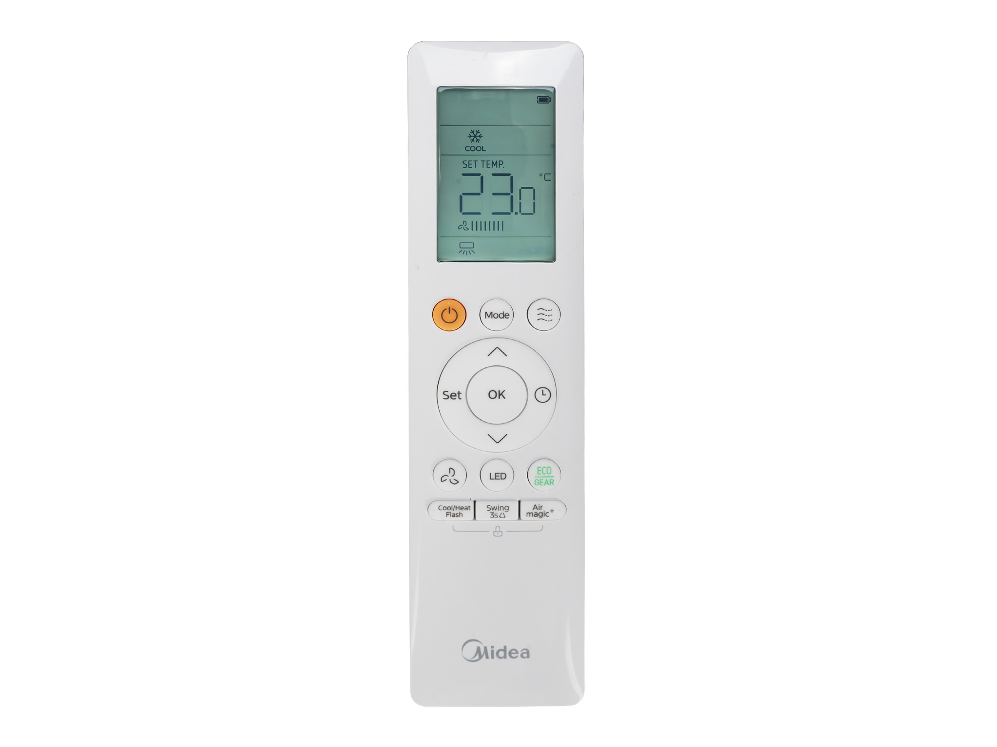 Бытовой кондиционер Midea MSFE1S-12FRN8G1/MOFE1-12FRN8G1 - внешний вид, блок, пульт