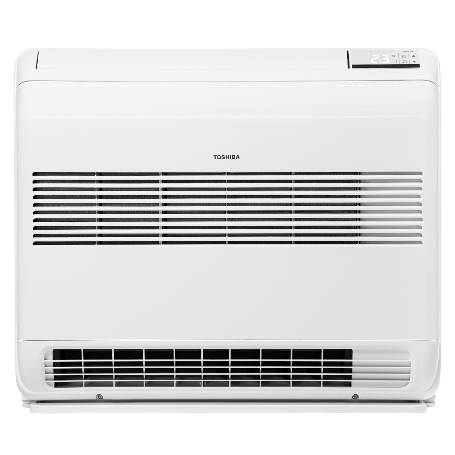 Блок внутренний универсальный TOSHIBA RAS-B10J2FVG-E консольного типа - внешний вид, блок, пульт