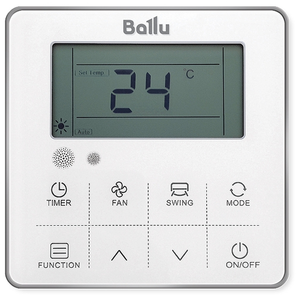 Комплект Ballu Machine BLC_D-18HN1_21Y полупромышленной сплит-системы, канального типа - внешний вид, блок, пульт