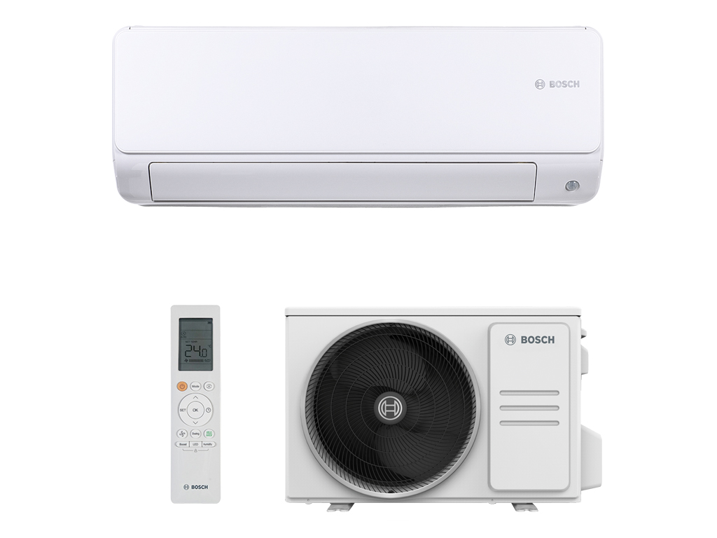 Бытовой кондиционер Bosch CL6001iU W 70 E/CL6001i 70 E - внешний вид, блок, пульт