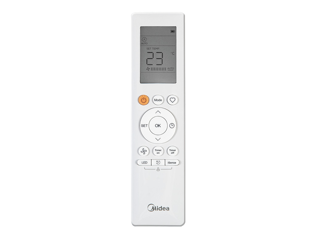Напольно-потолочный кондиционер Midea MUE-18HRN1-Q2/MOX330U-18HN1-LQB6 - внешний вид, блок, пульт