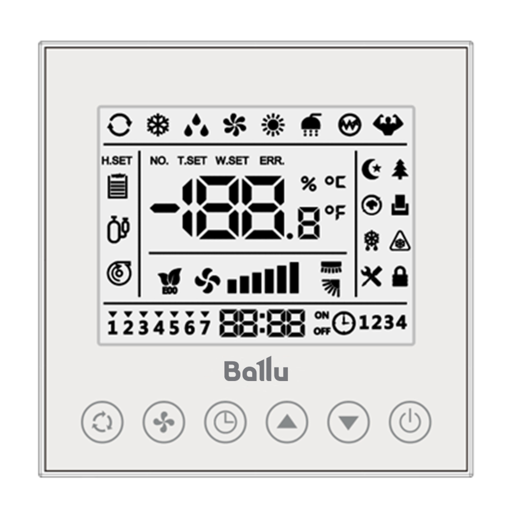 Комплект Ballu BLCI_D-18HN1_24Y инверторной сплит-системы, канального типа - внешний вид, блок, пульт