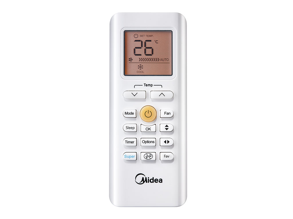 Внутренний блок кондиционера Midea MSMA1A-07HRN1 - внешний вид, блок, пульт