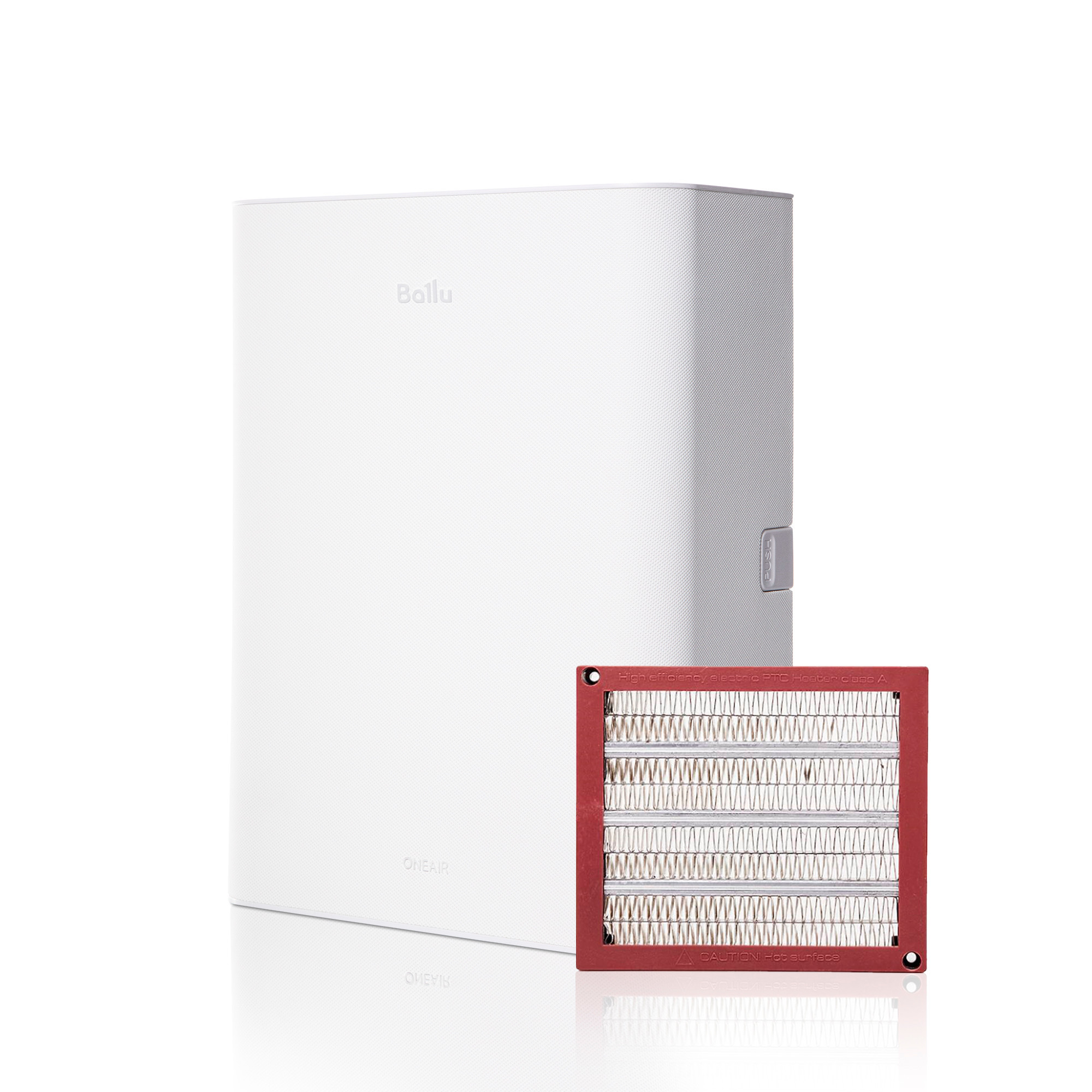 Очиститель воздуха приточный Ballu ONEAIR ASP-100WH белый - внешний вид