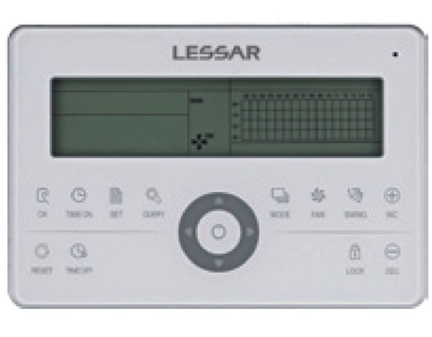 Сплит-система LESSAR LS-HE48DOA4/LU-HE48UMA4 - внешний вид, блок, пульт