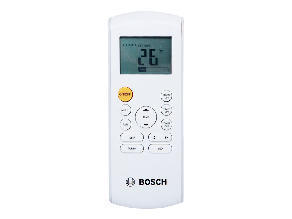 Бытовой кондиционер Bosch Climate 5000 RAC 2,6-3 IBW/Climate 5000 RAC 2,6-2 OUE - внешний вид, блок, пульт