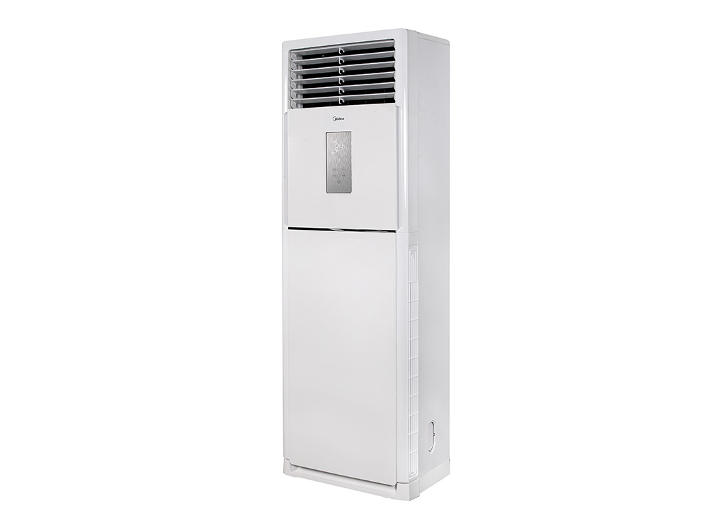 Напольный кондиционер Midea MFM-50ARN1-R/MOU-55HN1-LR - внешний вид, блок, пульт