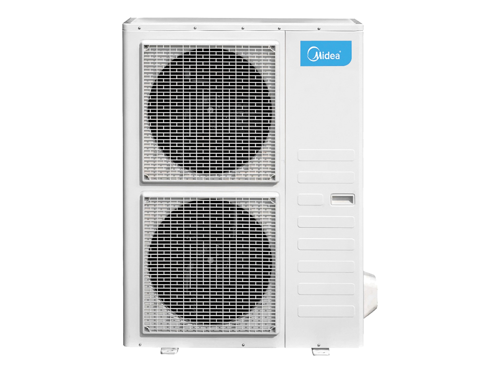 Напольный кондиционер Midea MFJ-48ARN1-R/MOU-48HN1-LRR - внешний вид, блок, пульт