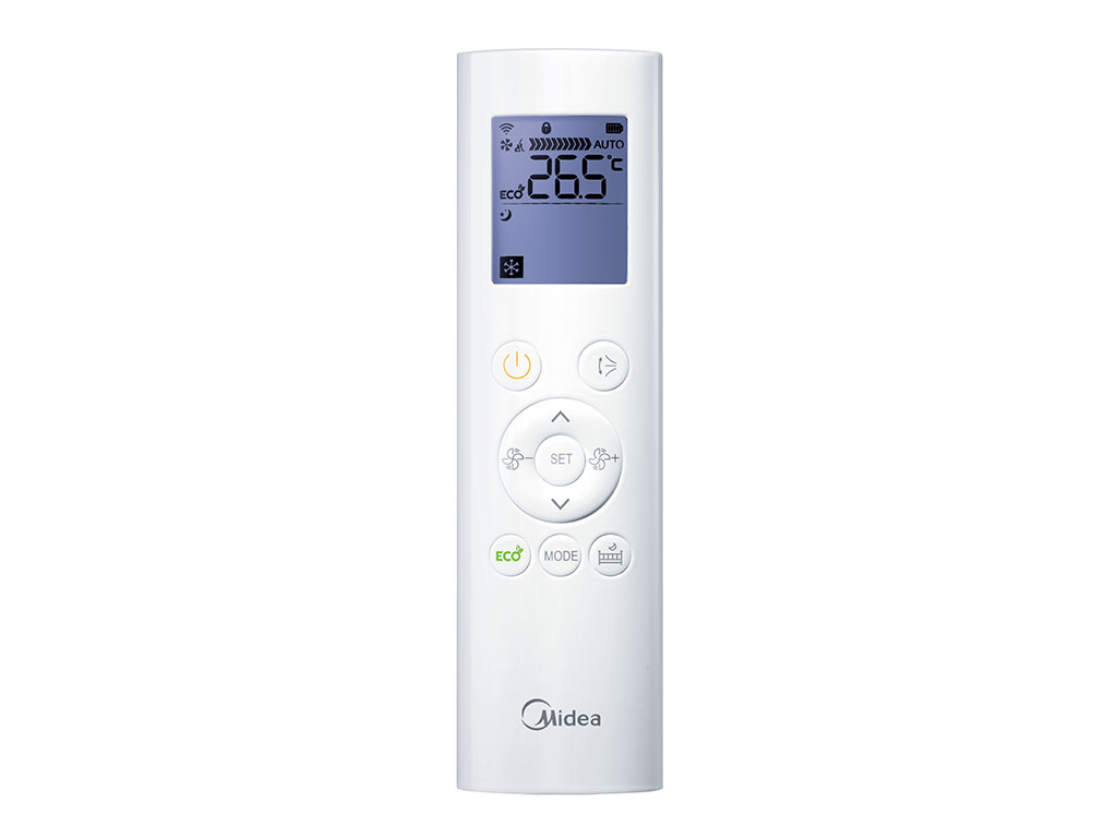 Бытовой кондиционер Midea MSMBCU-18HRFN1(BW)/MOB02-19HFN1 - внешний вид, блок, пульт