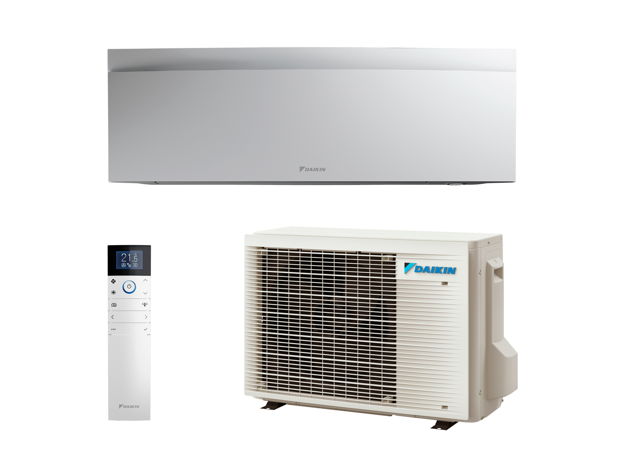 Бытовой кондиционер Daikin FTXJ20AW9/RXJ20A9 - внешний вид, блок, пульт