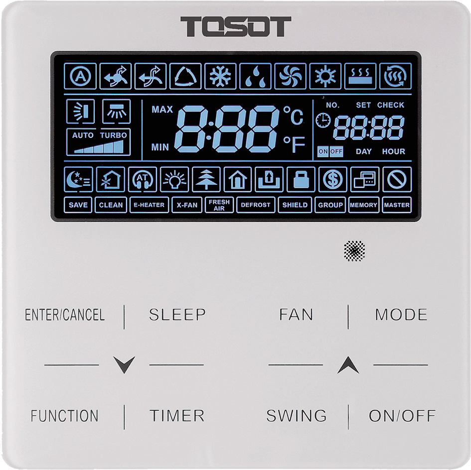 Сплит-система TOSOT TFRI30B/I_TFRI30B/O - внешний вид, блок, пульт