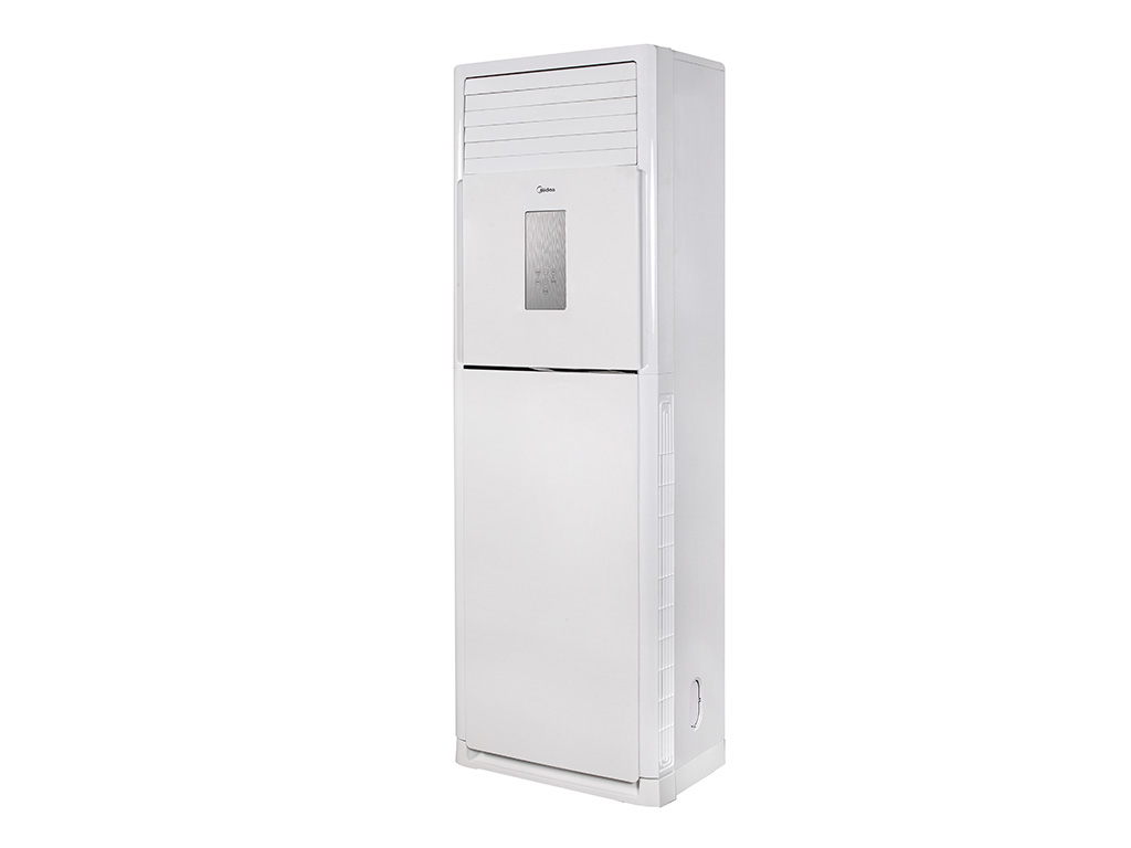 Напольный кондиционер Midea MFM-50ARN1-R/MOU-55HN1-LR - внешний вид, блок, пульт