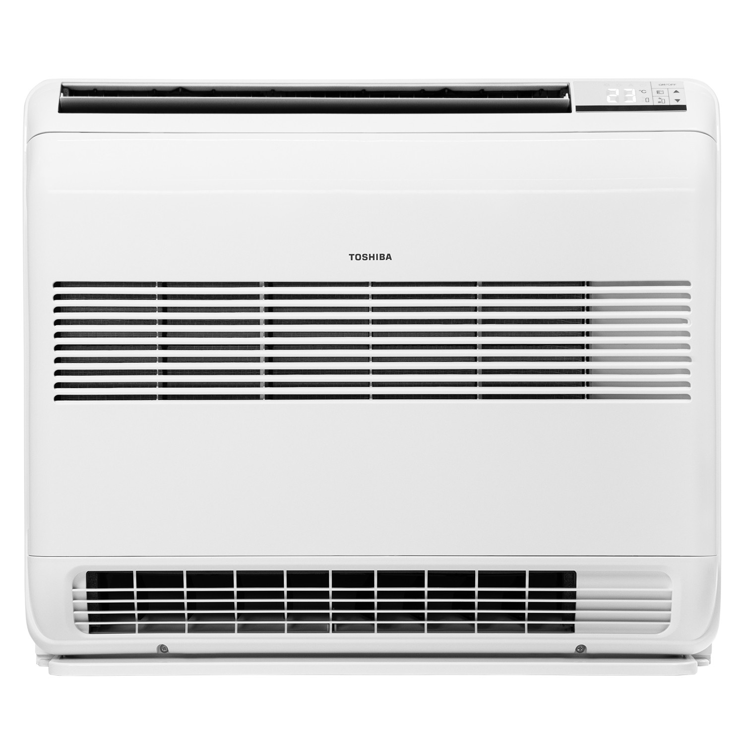 Блок внутренний универсальный TOSHIBA RAS-B10J2FVG-E консольного типа - внешний вид, блок, пульт