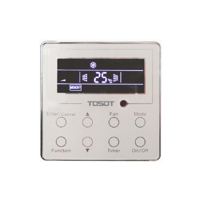 Блок внутренний TOSOT T09H-FC1A/I/TD01 - внешний вид, блок, пульт