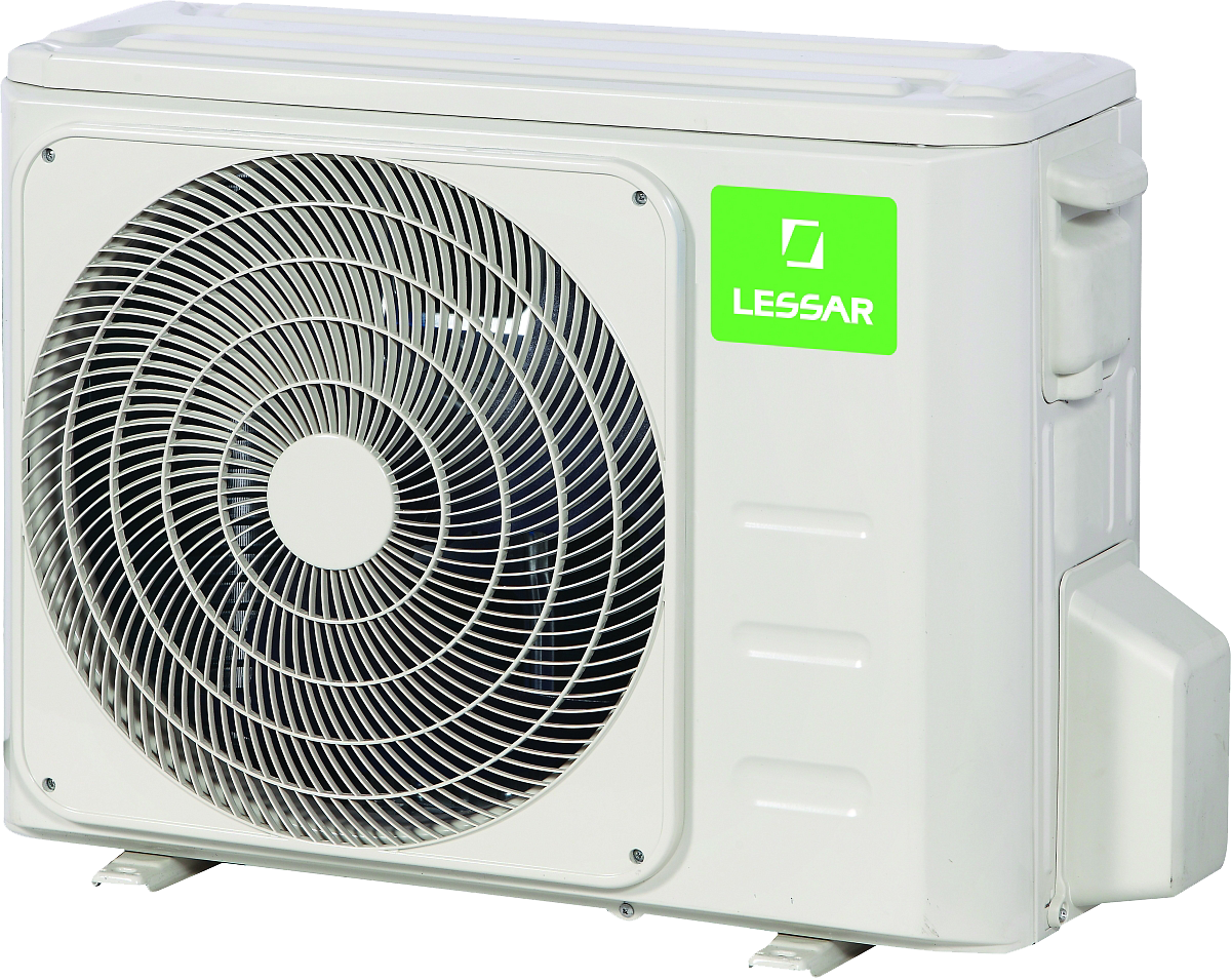 Сплит-система LESSAR LS-HE12KNA2AB/LU-HE12KNA2AB - внешний вид, блок, пульт