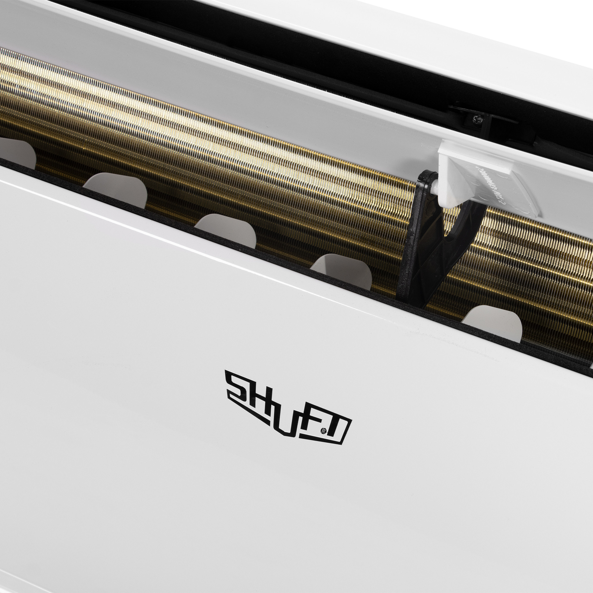 Комплект SHUFT SFLC_CF-18HN1_V2 полупромышленной сплит-системы напольно-потолочного типа - внешний вид, блок, пульт