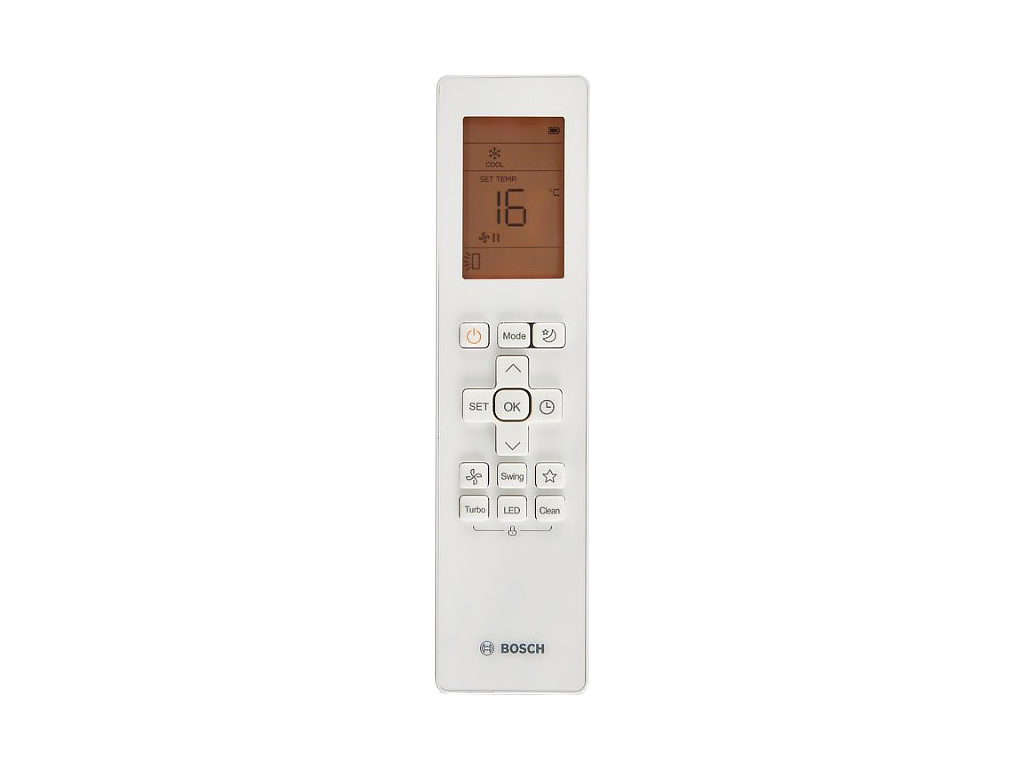Бытовой кондиционер Bosch CLL2000 W 53/CLL2000 53 - внешний вид, блок, пульт