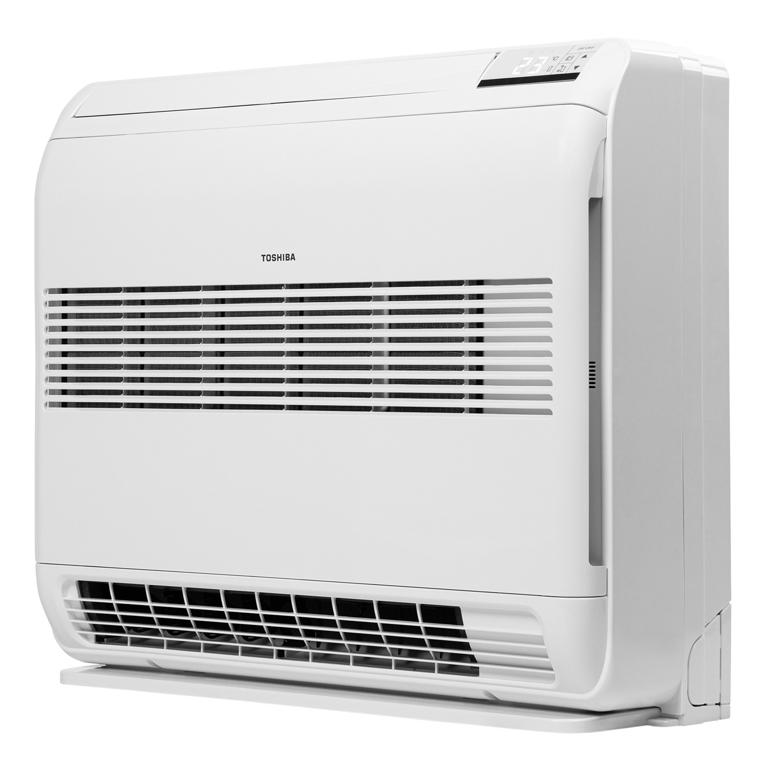 Блок внутренний универсальный TOSHIBA RAS-B10J2FVG-E консольного типа - внешний вид, блок, пульт