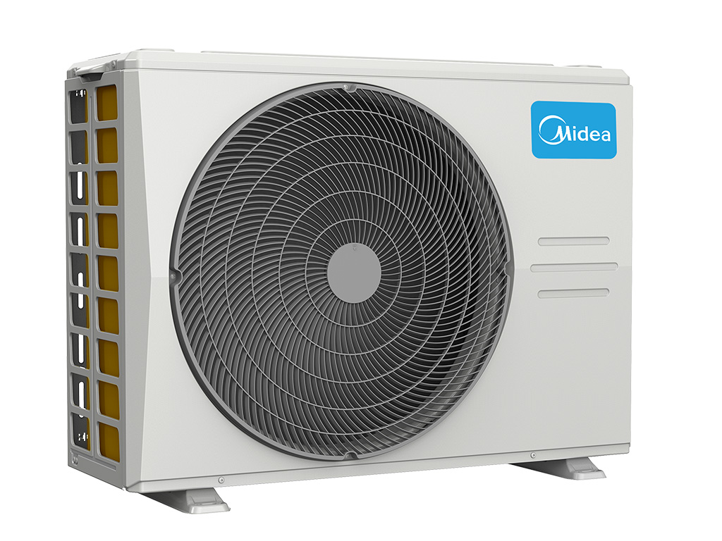 Наружный блок кондиционера Midea MSAG2-07HRN8-O - внешний вид, блок, пульт
