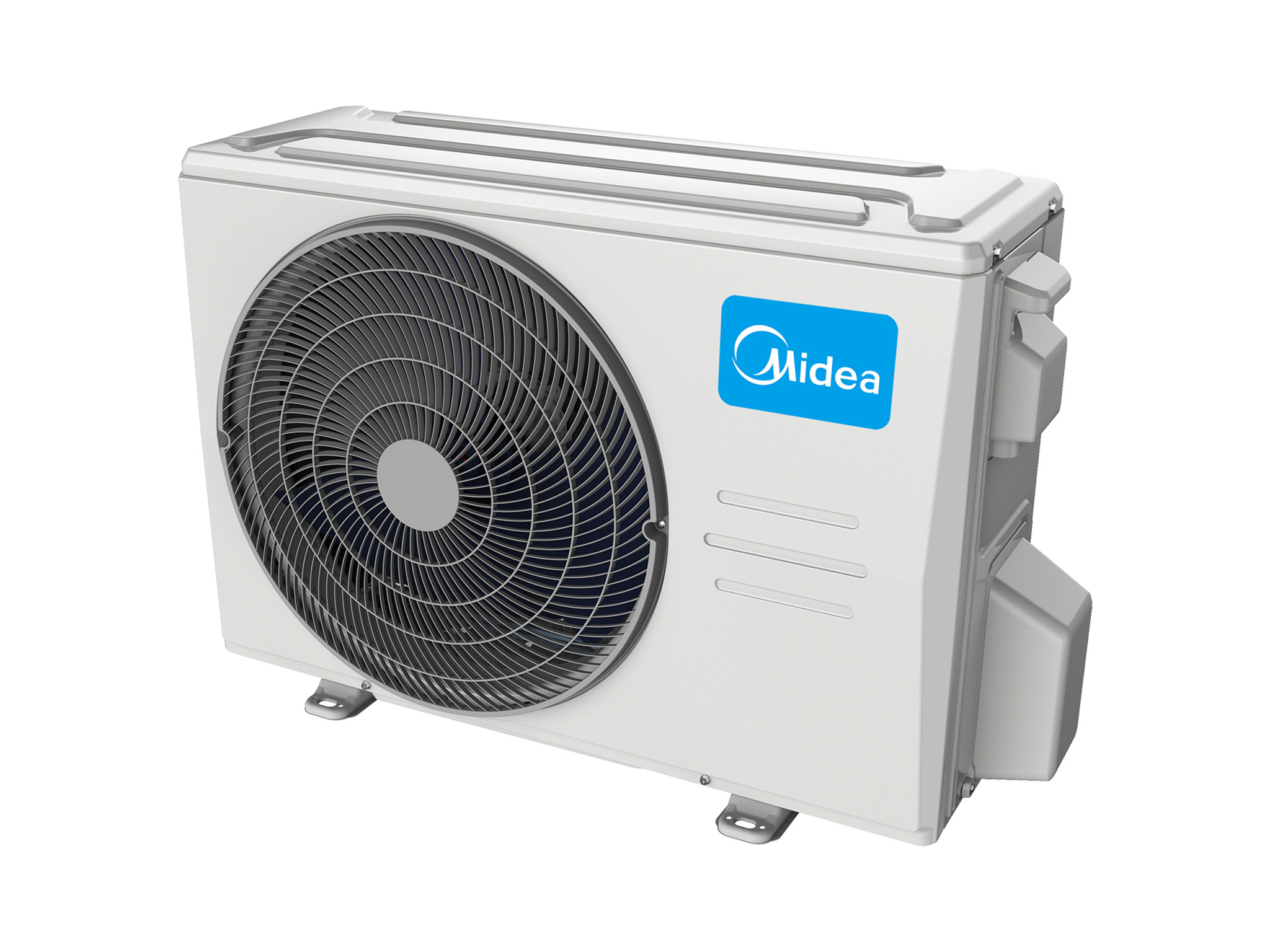 Наружный блок кондиционера Midea MOA1U-12FRN8G1 - внешний вид, блок, пульт