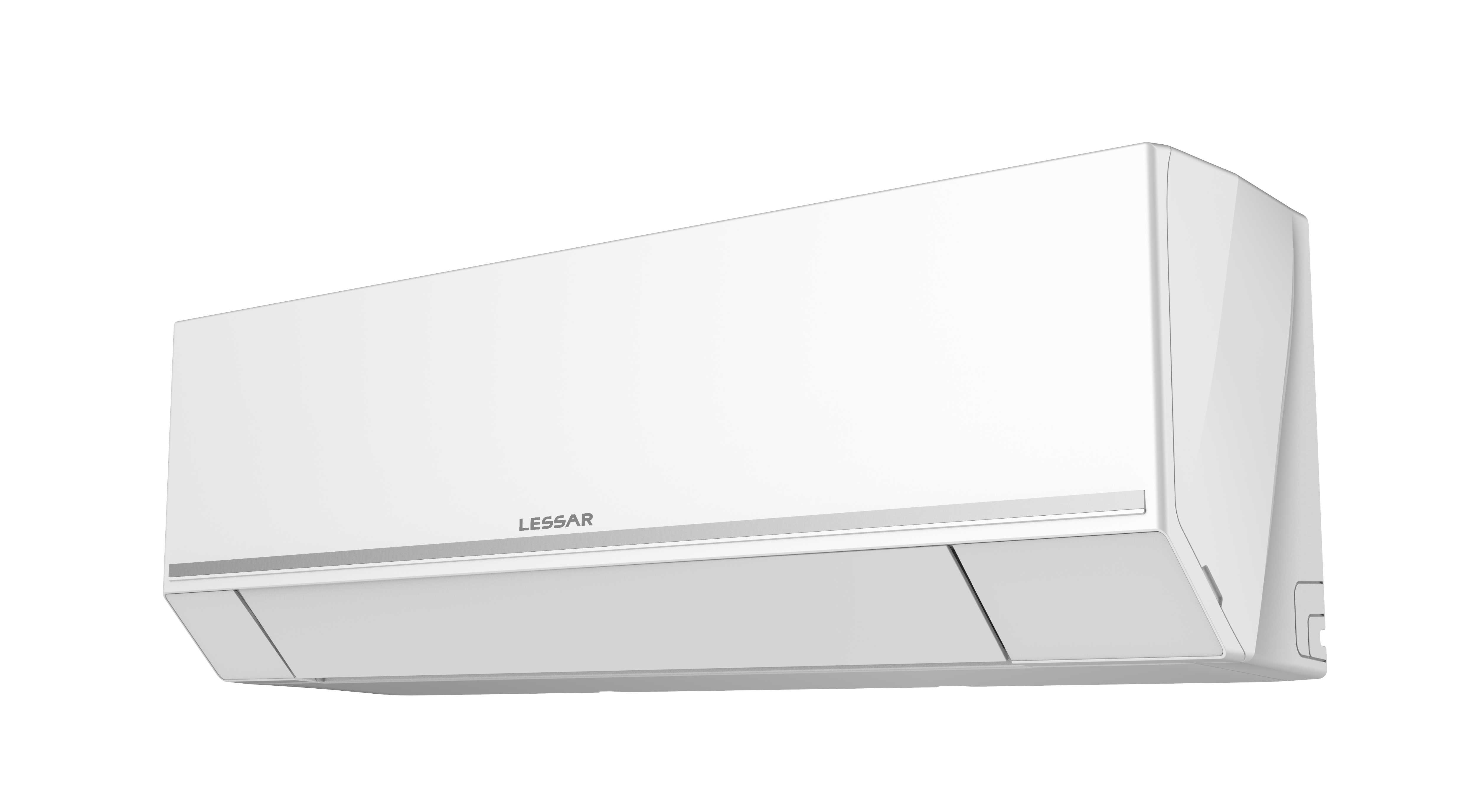 Сплит-система LESSAR LS-HE24KJE2/LU-HE24KJE2 - внешний вид, блок, пульт
