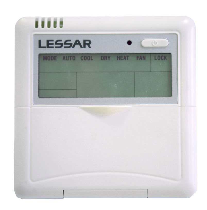 Сплит-система LESSAR LS-HE12DWE2/LU-HE12UWE2 - внешний вид, блок, пульт