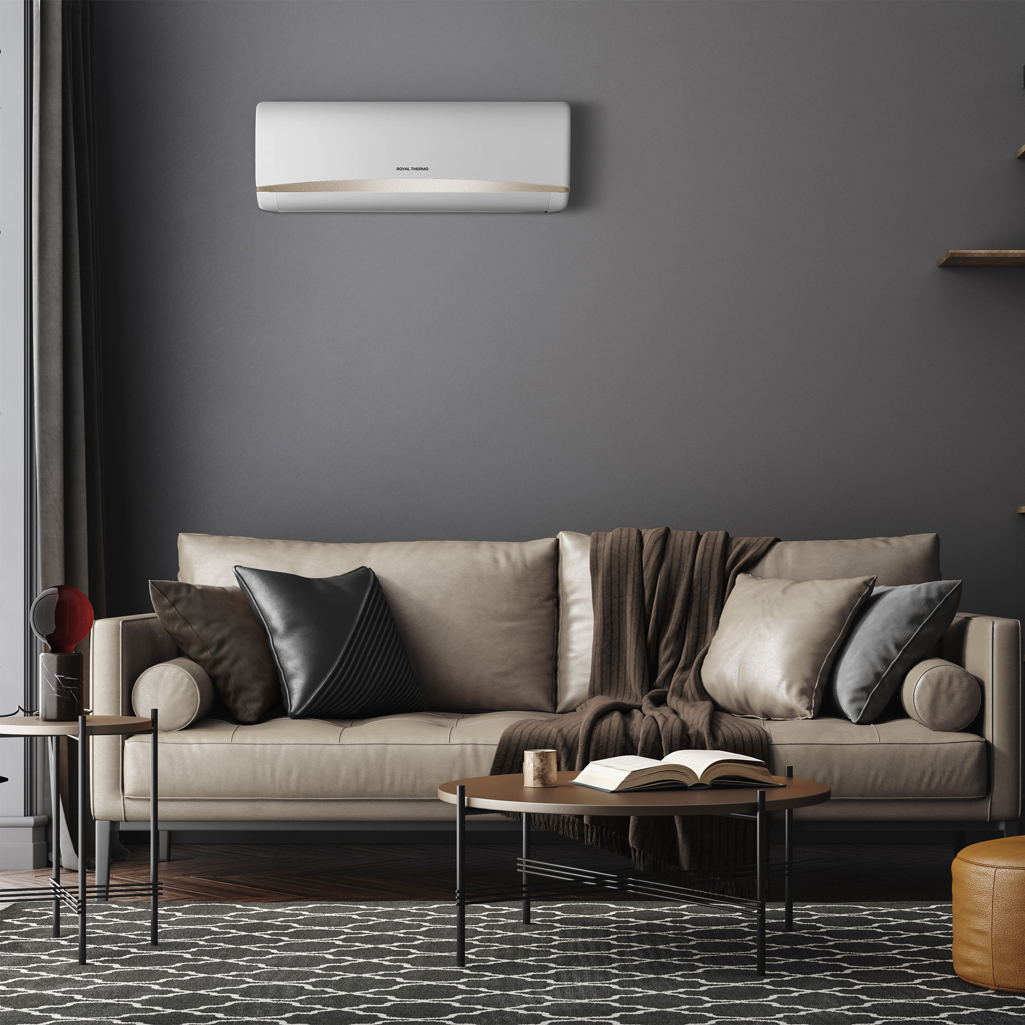 Сплит-система Royal Thermo Perfecto RTP-07HN1 комплект - внешний вид, блок, пульт