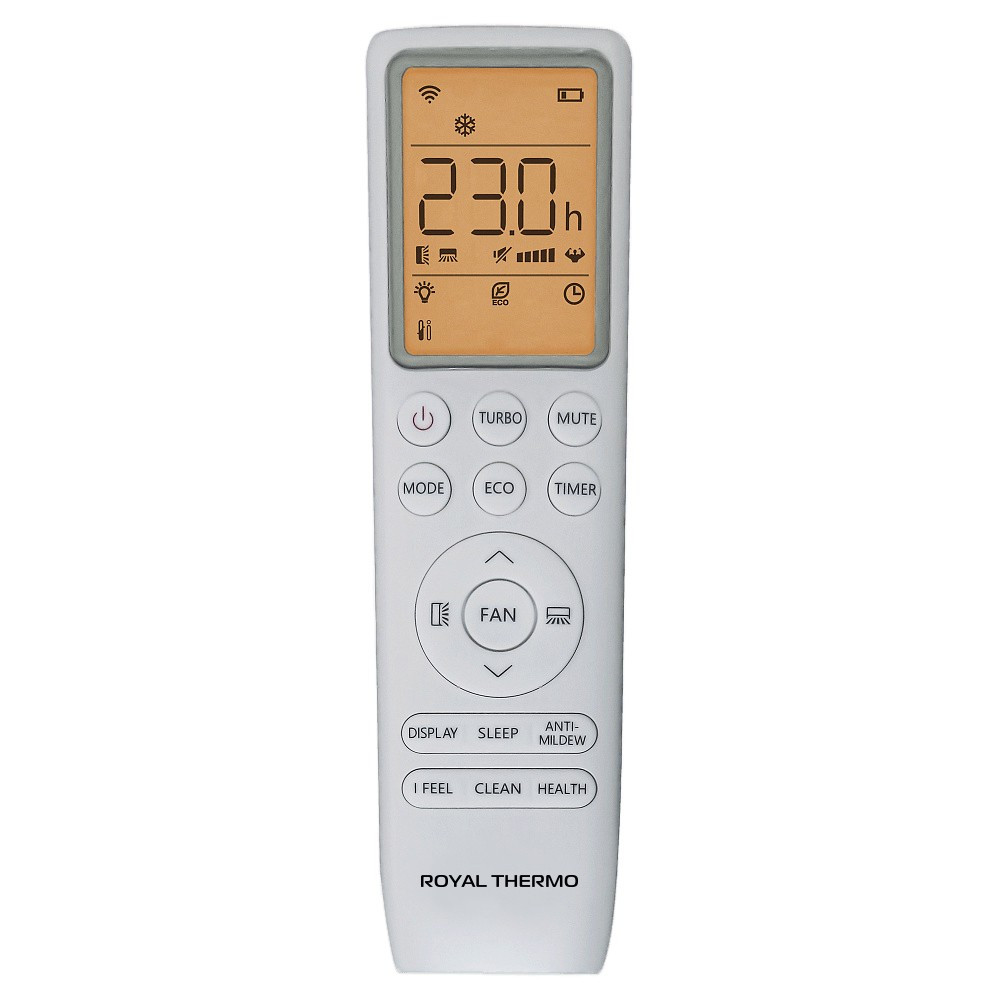 Блок внутренний Royal Thermo MULTI COMBO ERP DC RTFMI/in-07HN8/black инвертор. мульти сплит-системы - внешний вид, блок, пульт