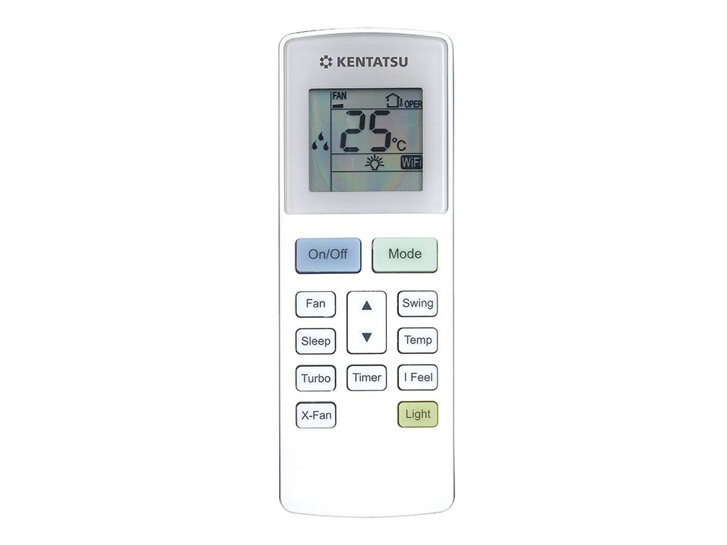 Бытовой кондиционер Kentatsu KSGQ21HFAN1/KSRQ21HFAN1/-40 - внешний вид, блок, пульт