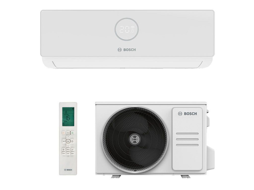 Бытовой кондиционер Bosch CLL5000 W 22 E/CLL5000 22 E - внешний вид, блок, пульт