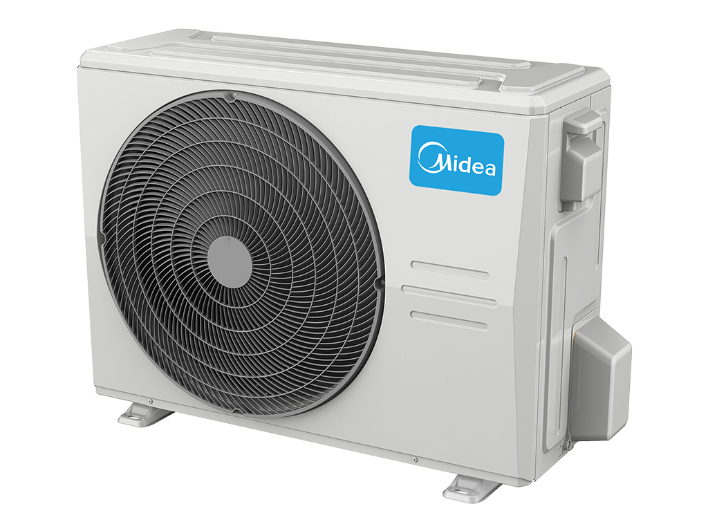 Наружный блок кондиционера Midea MSAG2-07HRN8-O - внешний вид, блок, пульт