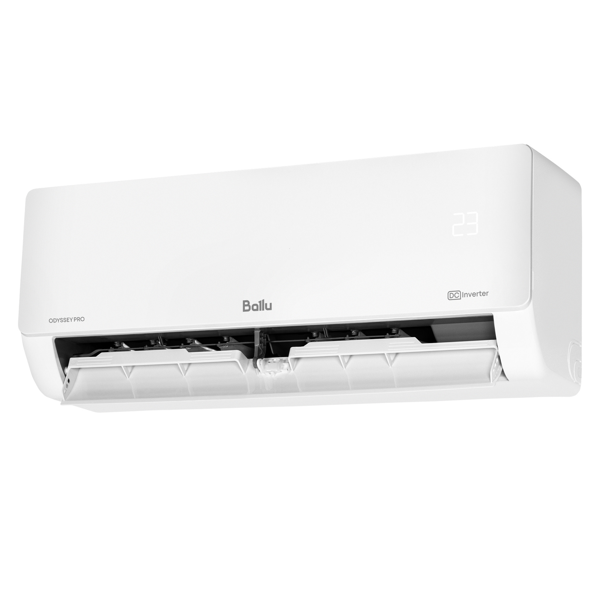 Сплит-система инверторного типа Ballu Odyssey Pro DC BSOI-12HN8/ERP комплект - внешний вид, блок, пульт