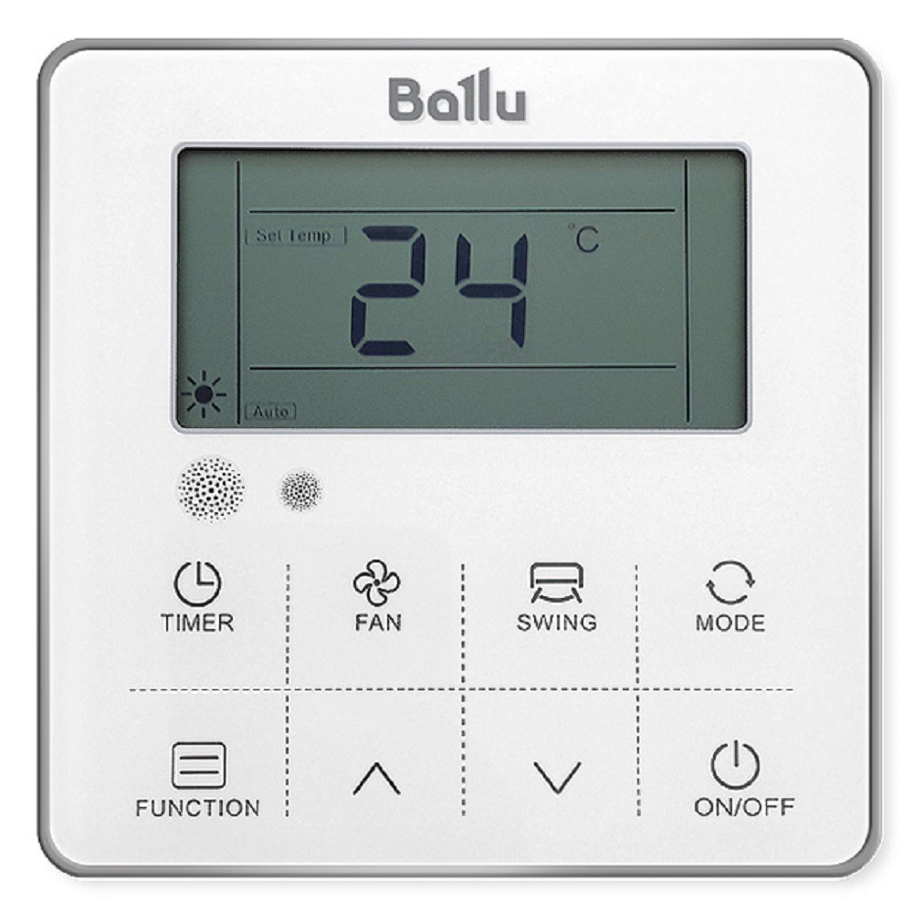 Комплект Ballu Machine BLC_D-60HN1_21Y полупромышленной сплит-системы, канального типа - внешний вид, блок, пульт